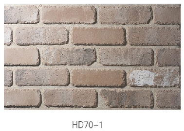 Brique mince faite main matérielle de placage de mur du bâtiment HD701 d'intérieur avec de haute résistance