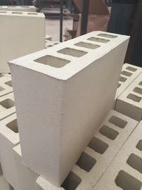 Grands blocs creux de trous crèmes du jaune cinq, résistance à la pression de brique creuse d'argile