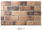 mur qui respecte l'environnement de placage de la brique 3D20-7, panneaux extérieurs agglomérés de placage de la brique 3D pour la construction de logements