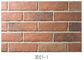tuiles minces de brique de placage du mur 3D21-1 artificiel résistant à la chaleur durable pour l'épaisseur extérieure de 12mm