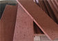 Rouge lissez la brique de visage fendue pour la construction de bâtiments extérieure de mur de revêtement