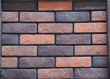 Brique extérieure colorée de faux de décoration de mur avec la basse absorption