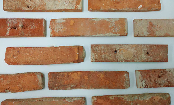 Les vieux glissements de brique de mur classent 240x50x20mm pour la gamme des tailles adaptées aux besoins du client
