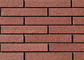Panneaux de voie de garage faits sur commande de brique rouge extérieurs pour le mur à la maison 240x60mm
