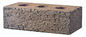 Panneaux de revêtement externes de brique de visage rugueux, blocs de mur extérieur de placage de brique pour le mur