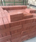 Brique solide rouge d'argile avec le visage antique de brique pour la construction de mur de construction de logements 210 x 100 x 65 millimètres