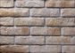 Brique mince de placage de mur de décoration, briques d'argile réfractaire antiques de texture pour la construction